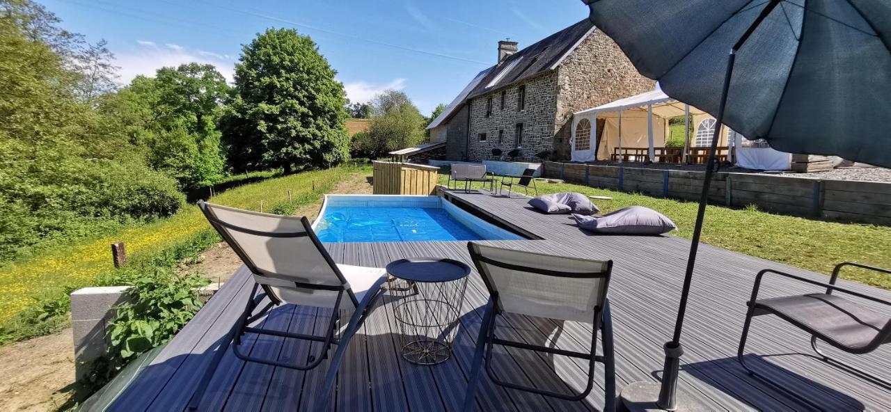 Domaine Lvd Avec Spa, Bois Et Riviere Privee La Bloutiere Kültér fotó